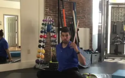 Exercise of the Week: Improve Your Golf Swing! Side Bent Sit Position