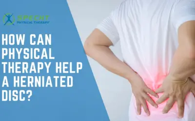 How can physical therapy help a herniated disc?