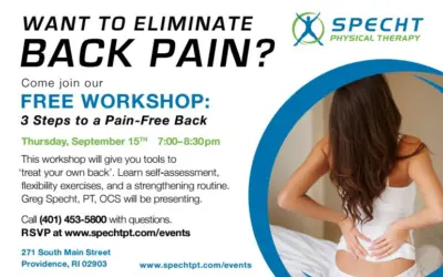 3 Steps to a Pain-Free Back